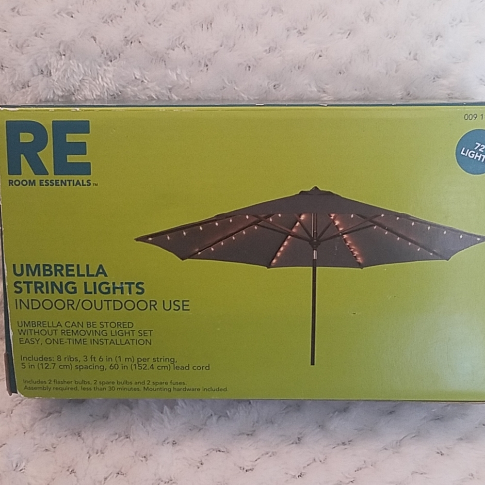 Umbrella string Lights by Room Essentials